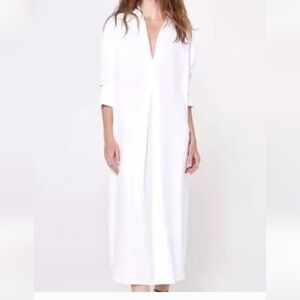 Ona By Yoon Chung Tropez Oversized Shirt Dress Size XS